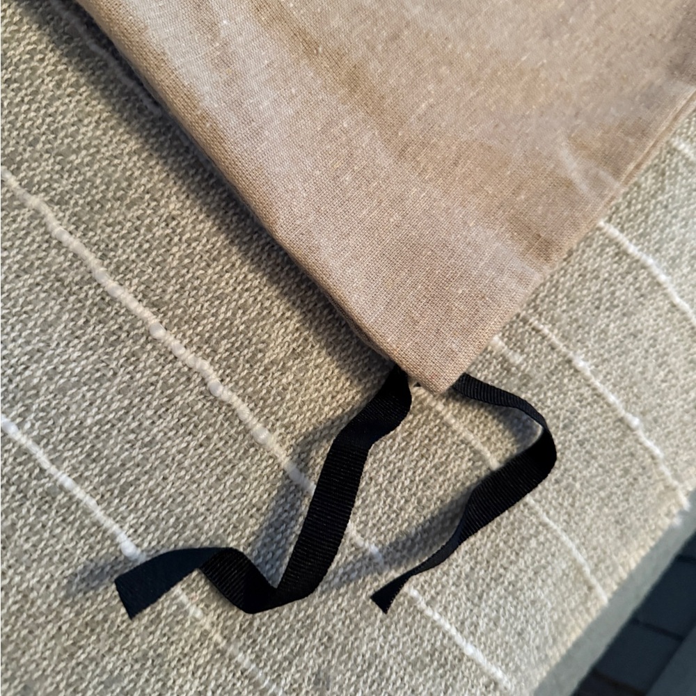 Gucci Dust Drawstring Bag Beige authentic - Picture 5 of 12